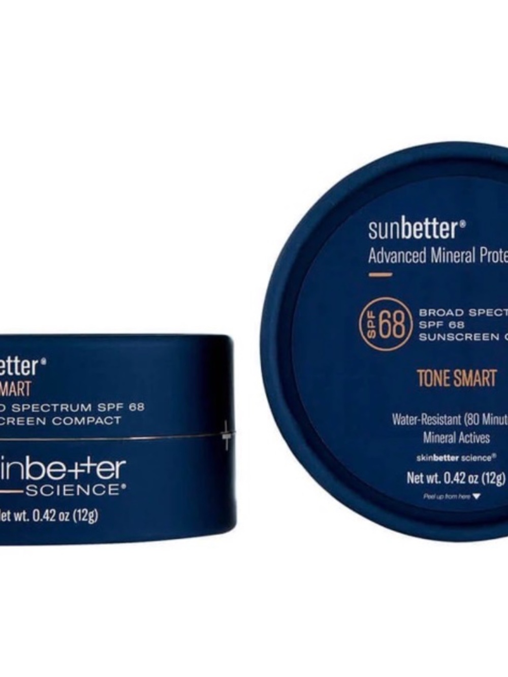 sunbetter advanced mineral protection sunscreen compact spf 68 - Picture 2 of 2